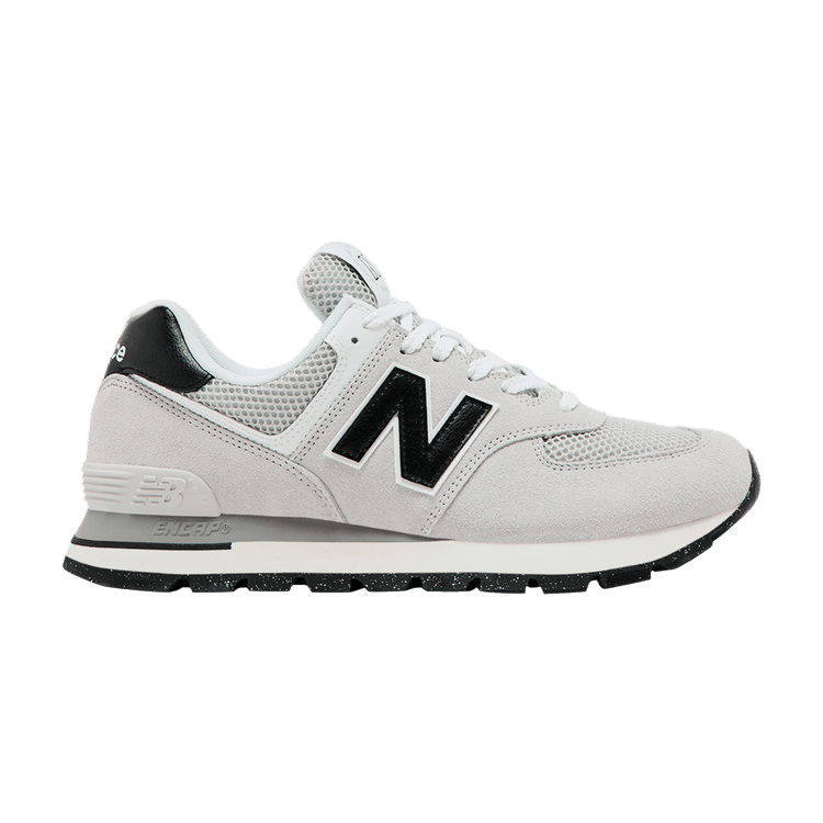 New Balance 574 Rugged 'Grey Black' — Grey/Black