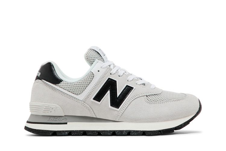 New Balance 574 Rugged 'Grey Black' — Grey/Black
