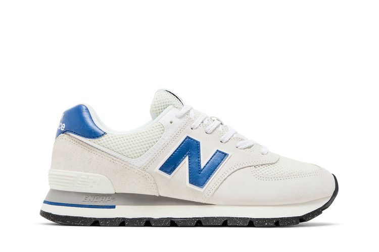 New Balance 574 Rugged 'White Royal Blue' — White/Royal Blue