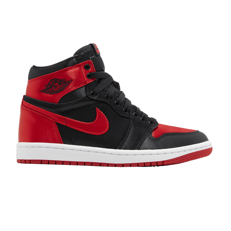 Wmns Air Jordan 1 Retro High OG 'Satin Bred' 2023 — Black/University Red/White