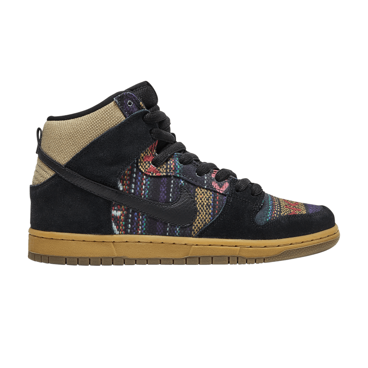 Nike Dunk High Premium SB 'Hacky Sack' — Multi-Color/Black-Gum Light Brown