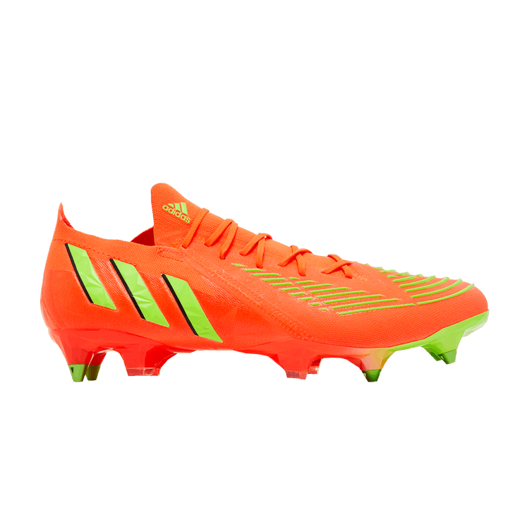 Adidas Predator Edge.1 Low SG 'Game Data Pack' — Solar Red/Team Solar Green/Core Black