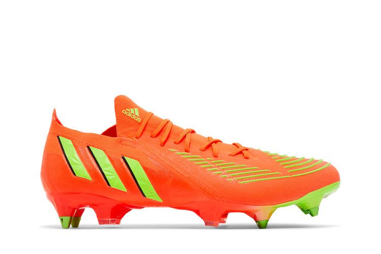 Adidas Predator Edge.1 Low SG 'Game Data Pack' — Solar Red/Team Solar Green/Core Black