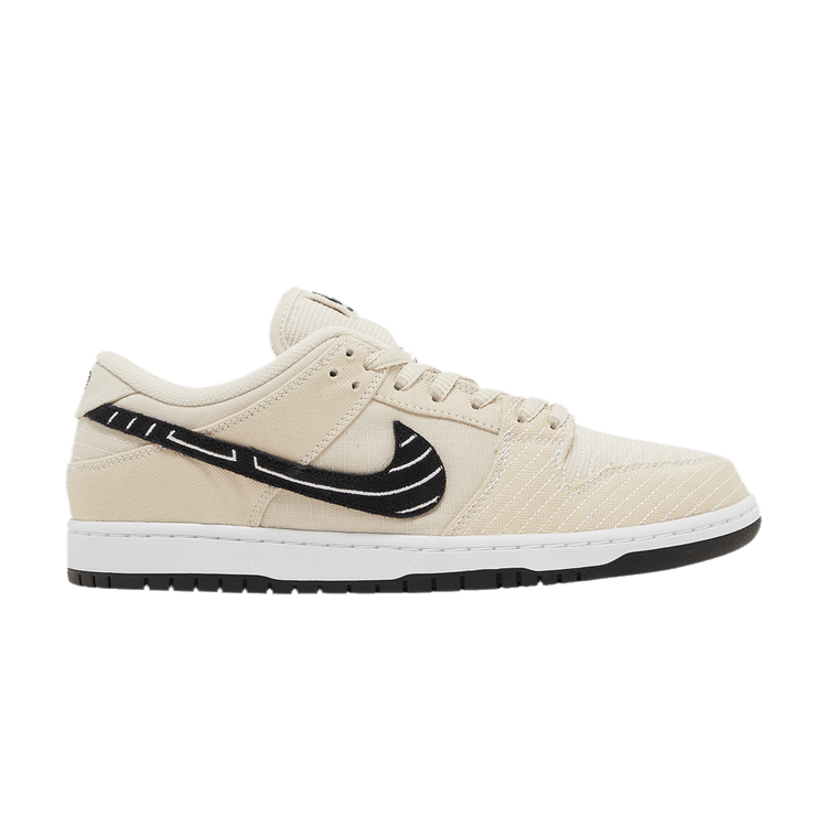 Albino &amp; Preto x Nike Dunk Low SB 'Jiu-Jitsu' — Fossil/Black/Sail