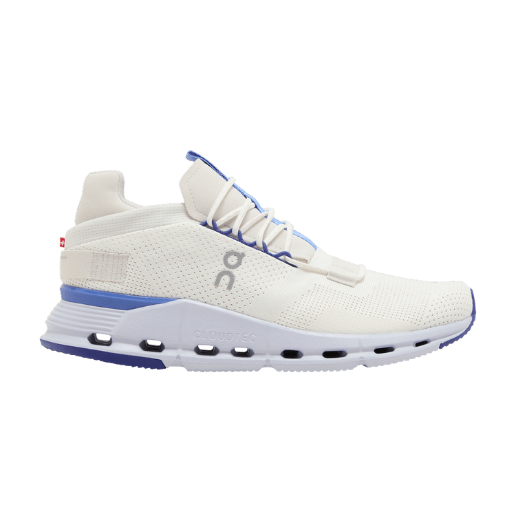 ON Wmns Cloudnova 'Undyed White Heather' — Undyed White/Heather
