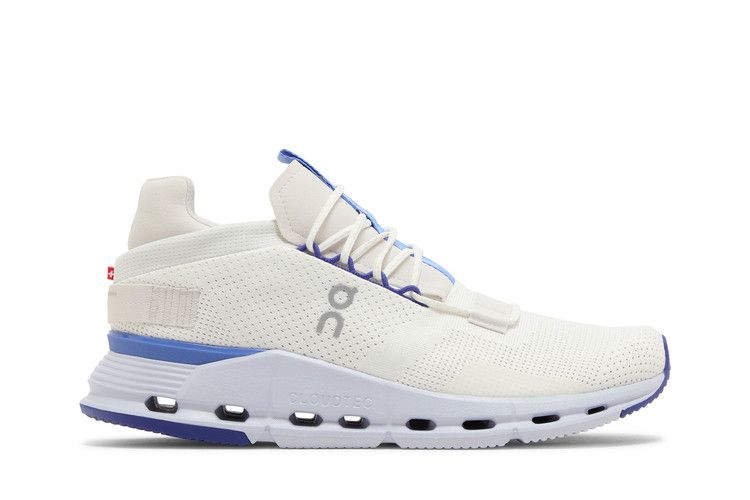 ON Wmns Cloudnova 'Undyed White Heather' — Undyed White/Heather