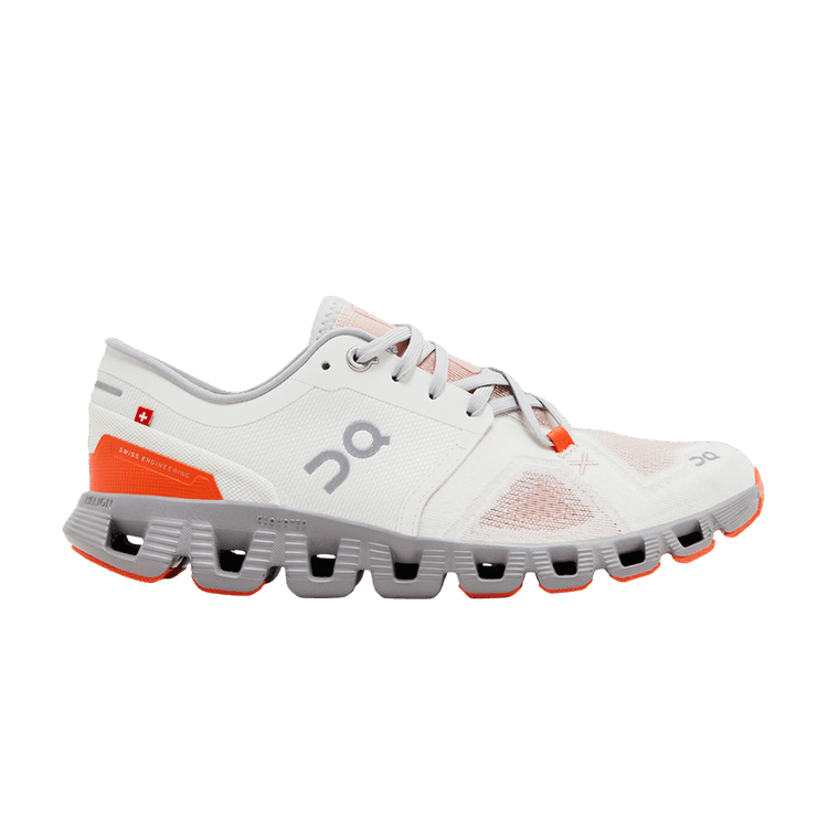 ON Wmns Cloud X 3 'Ivory Alloy' — Ivory/Alloy