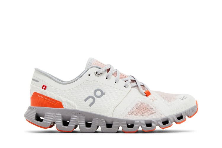 ON Wmns Cloud X 3 'Ivory Alloy' — Ivory/Alloy