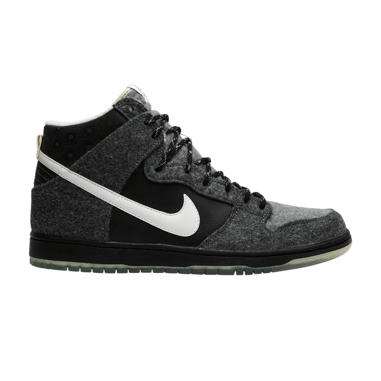Nike Dunk High SB Premier 'Petoskey' — Dark Charcoal/White-Lt Grpht