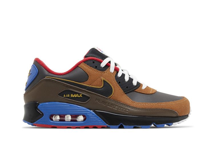 EA Sports x NFL x Nike Air Max 90 'Play Like Mad' — Velvet Brown/Black/Game Royal/University Red/Cacao Wow (2)