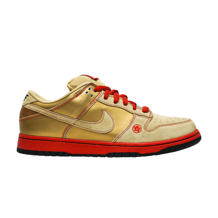 Nike Dunk Low Pro SB 'Money Cat' — Metallic Gold/Golddust