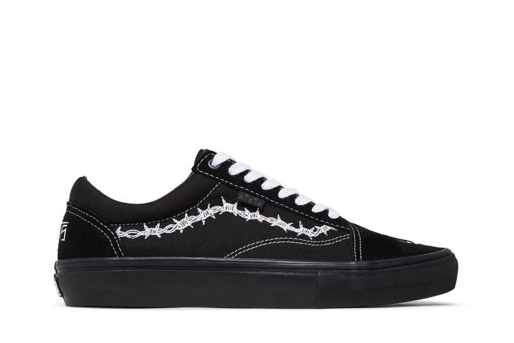 Elijah Berle x Vans Skate Old Skool 'Black' — Black/White