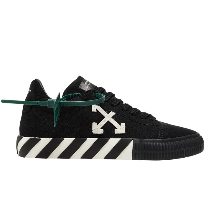 Off-White Wmns Vulc Sneaker 'Black White' 2022 — Black/Black/White