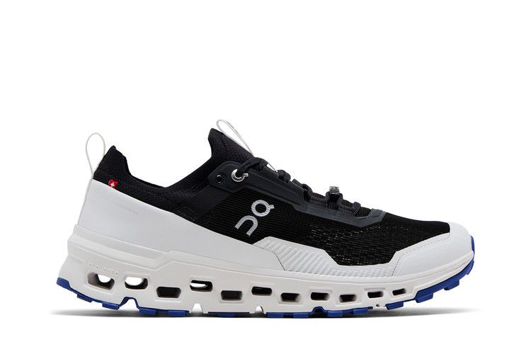 ON Cloudultra 2 'Black White Blue' — Black/White