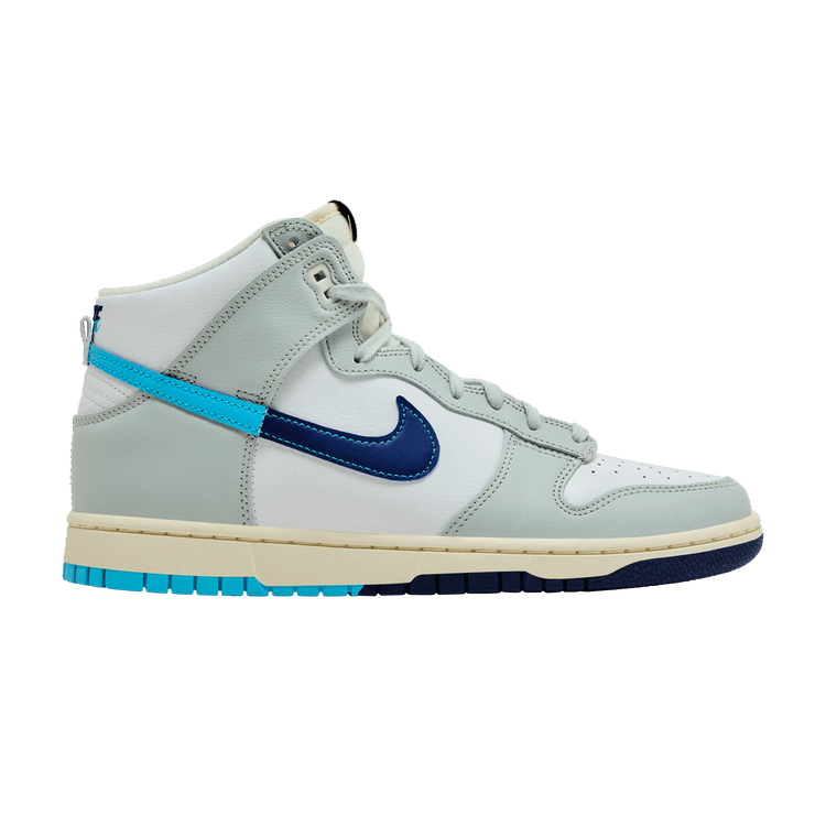 Nike Dunk High SE 'Split - Baltic Blue' — Summit White/Baltic Blue/Deep Royal Blue/Light Silver