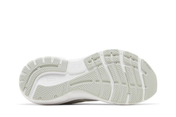 Brooks Wmns Adrenaline GTS 23 'White Oyster' — White/Oyster/Silver