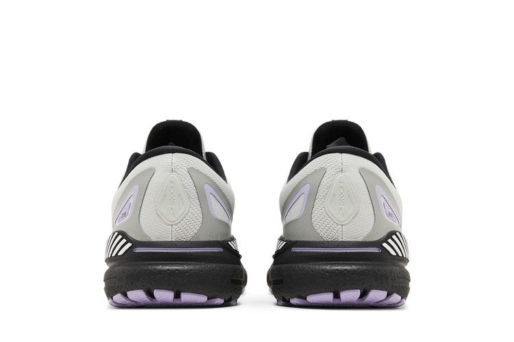 Brooks Wmns Adrenaline GTS 23 Wide 'Grey Purple' — Grey/Black/Purple