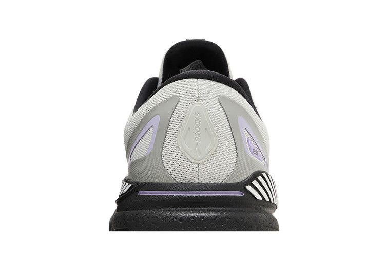 Brooks Wmns Adrenaline GTS 23 Wide 'Grey Purple' — Grey/Black/Purple