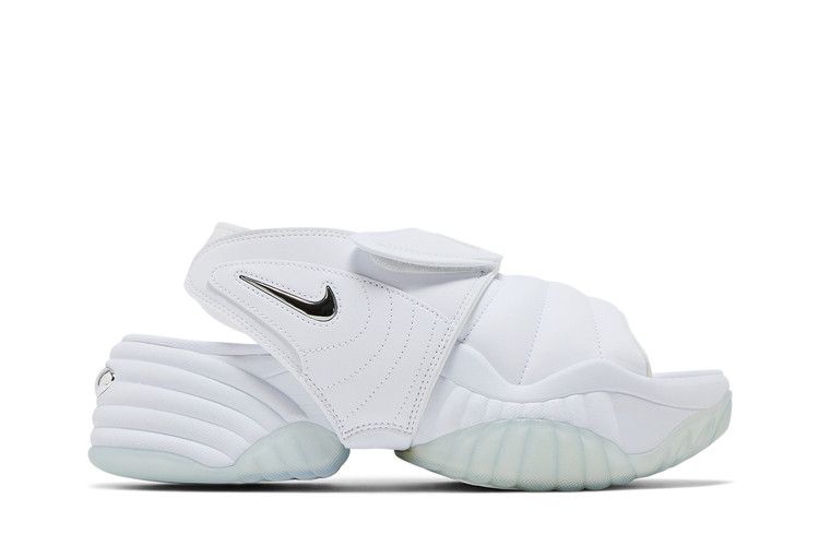 Nike Wmns Adjust Force Sandal 'White Metallic Silver' — White/Metallic Silver/Clear