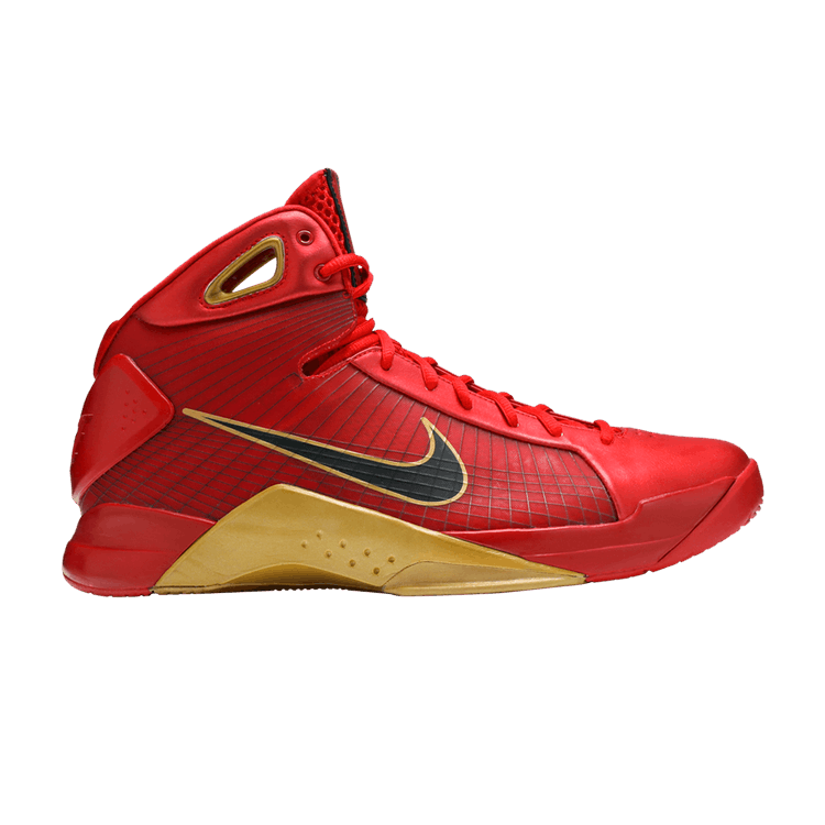 Nike Hyperdunk Supreme 'China' — Sport Red/Black-Metallic Gold