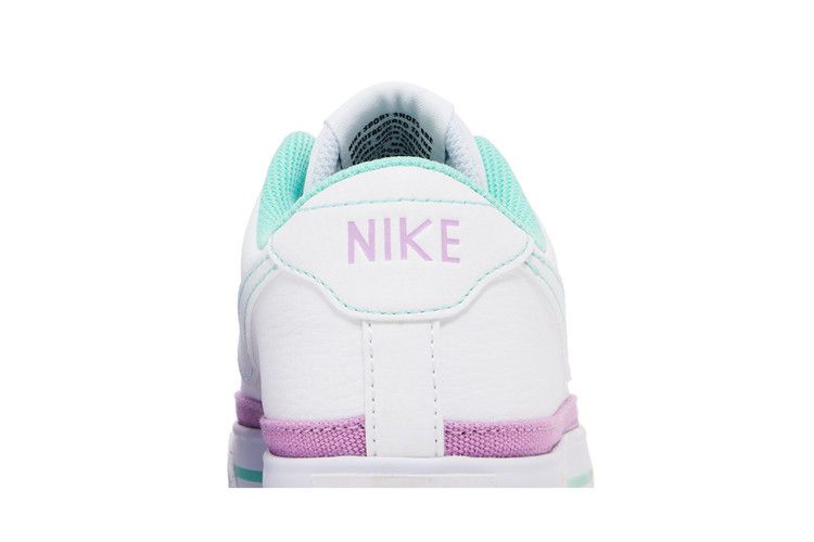 Nike Wmns Court Legacy Next Nature 'White Rush Fuchsia' — White/Rush Fuchsia/Emerald Rise/White (8)