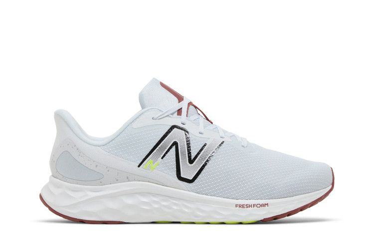 New Balance Fresh Foam Arishi v4 4E Wide 'Quartz Grey Brick Red' — Quartz Grey/Brick Red