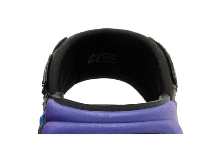 Nike Air More Uptempo Slide 'Black Blue Purple Gradient' — Black/Pacific Blue/Psycho Purple/Shock Green (8)