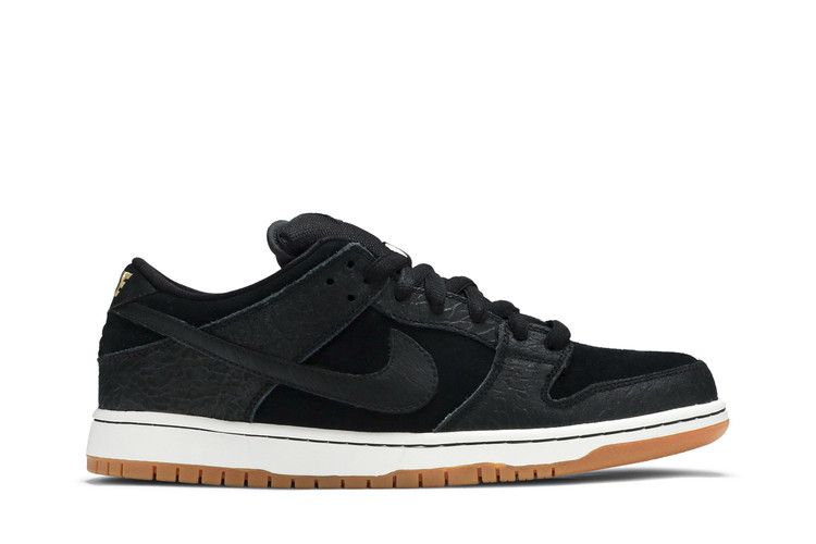 Nike Dunk Low Premium SB QS 'Nontourage' — Black/Black-White-Gum Medium Brown (2)
