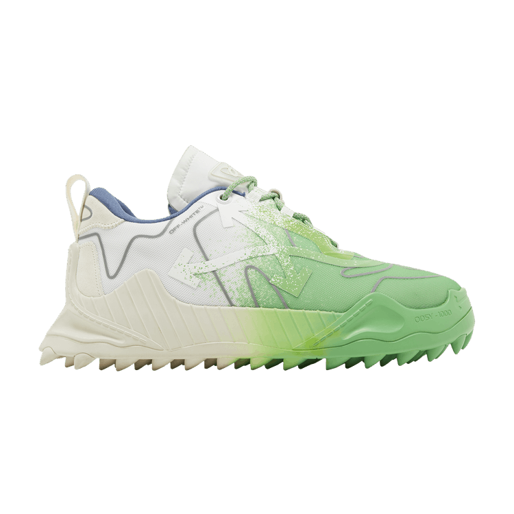 Off-White ODSY-1000 'White Green Spray Paint' — White/Green