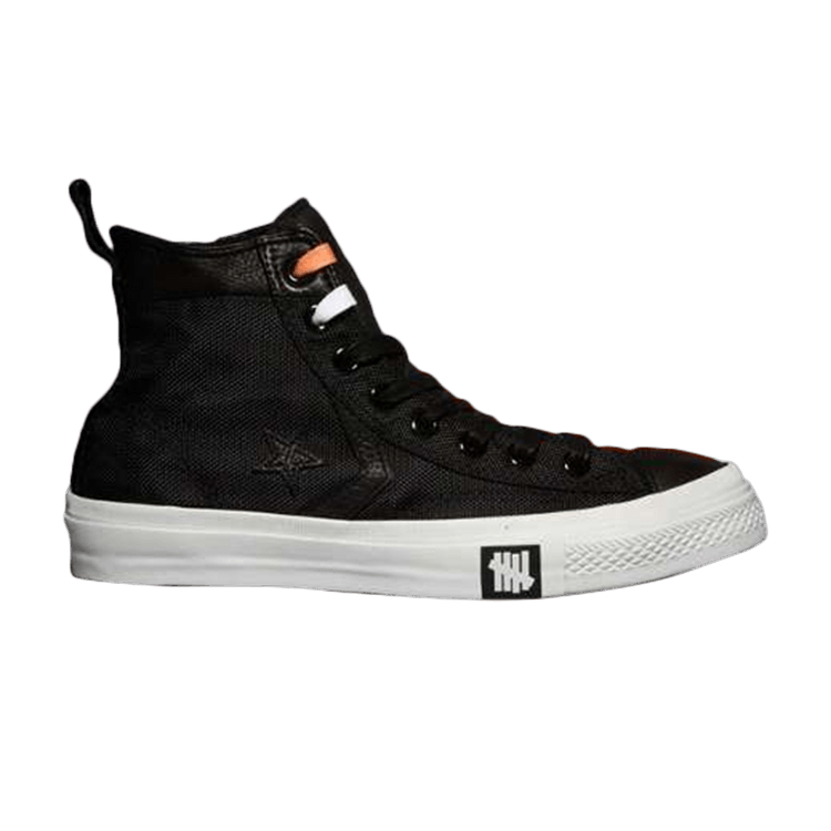 Undefeated x Converse Star Player Hi 'Ballistic Capsule ' — Black/Orange/White