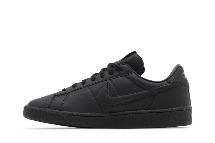 BLACK Comme des Garçons x Nike Tennis Classic 'Black' — Black/White