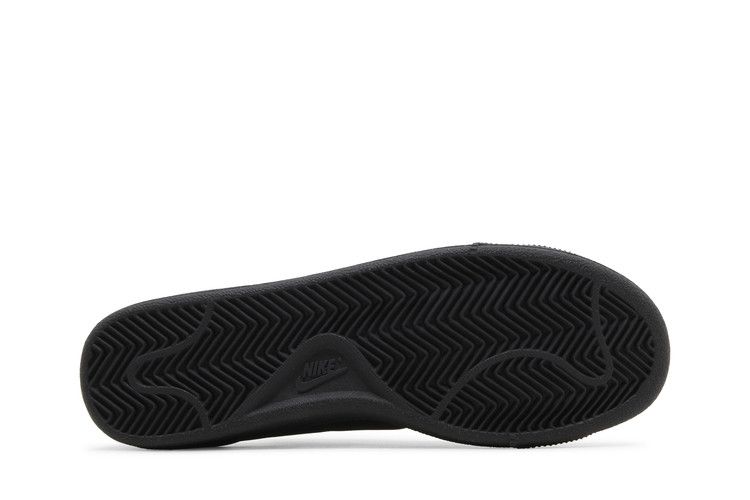 BLACK Comme des Garçons x Nike Tennis Classic 'Black' — Black/White