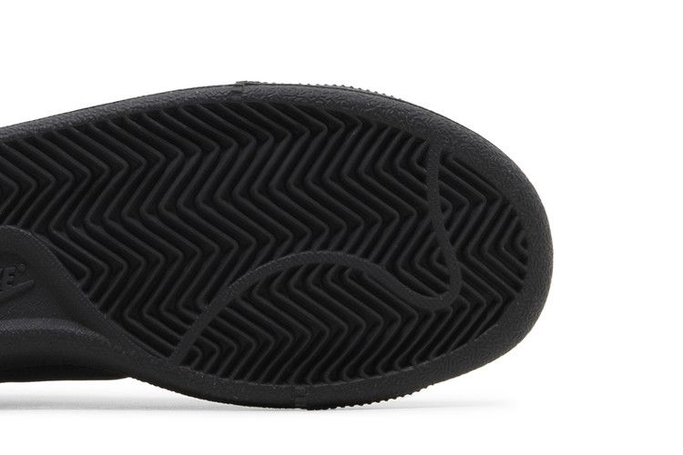 BLACK Comme des Garçons x Nike Tennis Classic 'Black' — Black/White
