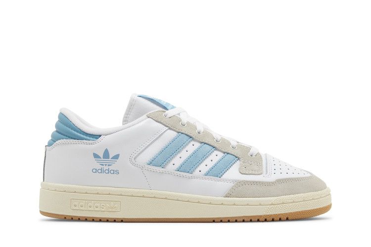 Adidas Centennial 85 Low 'White Preloved Blue' — Cloud White/Preloved Blue/Cloud White