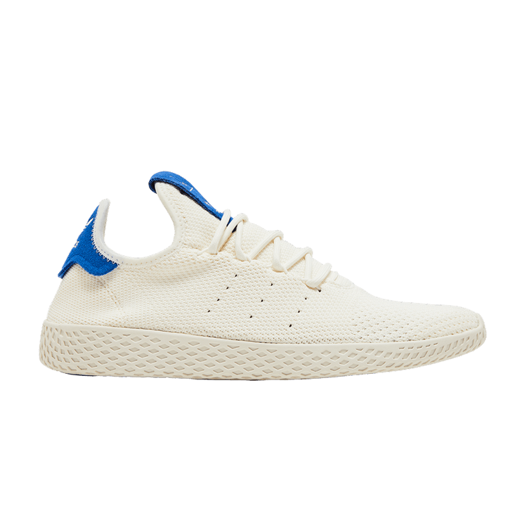 Pharrell x adidas Tennis Hu 'White Blue' — Cloud White/Cloud White/Blue