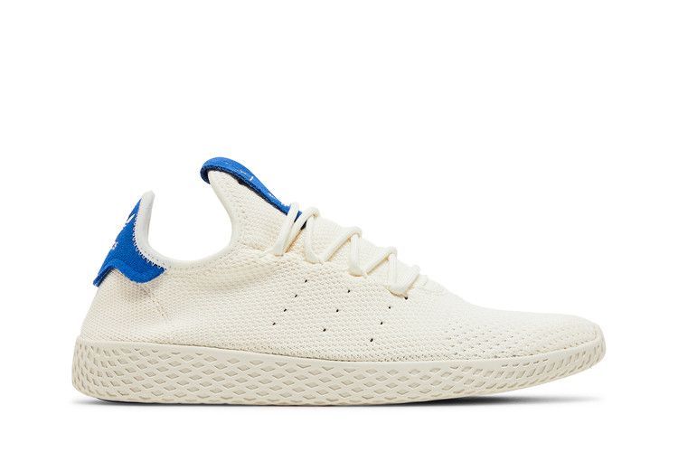 Pharrell x adidas Tennis Hu 'White Blue' — Cloud White/Cloud White/Blue