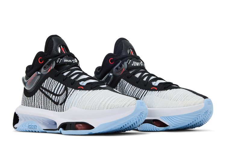 Nike Air Zoom GT Jump 2 EP 'White Black' — Black/White/Blue Tint/Black (9)