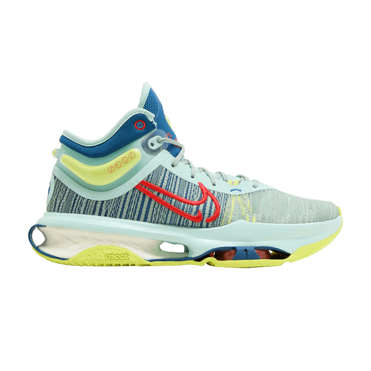 Nike Air Zoom GT Jump 2 'Alpha Wave' — Mica Green/Jade Ice/Industrial Blue/Bright Crimson