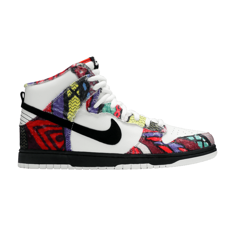 Nike Dunk High Premium SB 'Huxtable' — White/Black