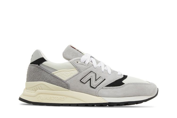Teddy Santis x New Balance 998 Made in USA 'Grey Black' — Grey/Black