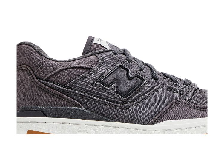 New Balance 550 'Magnet Canvas' — Magnet/White