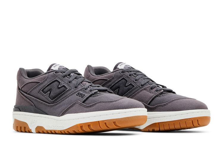 New Balance 550 'Magnet Canvas' — Magnet/White