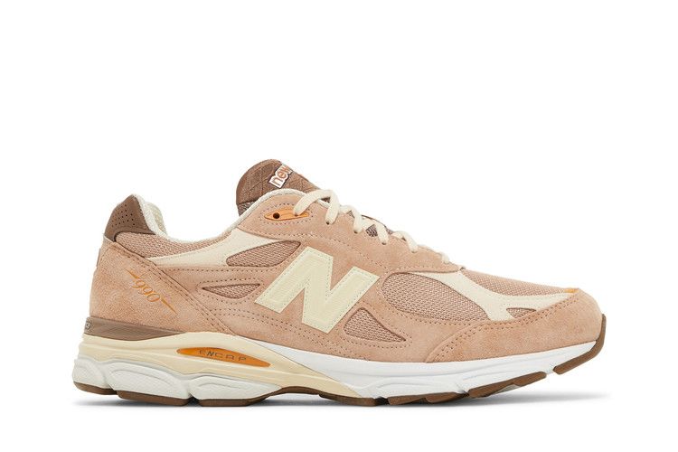 size? x New Balance 990v3 Made in USA 'Keepin' it Running' — Orange/Cream