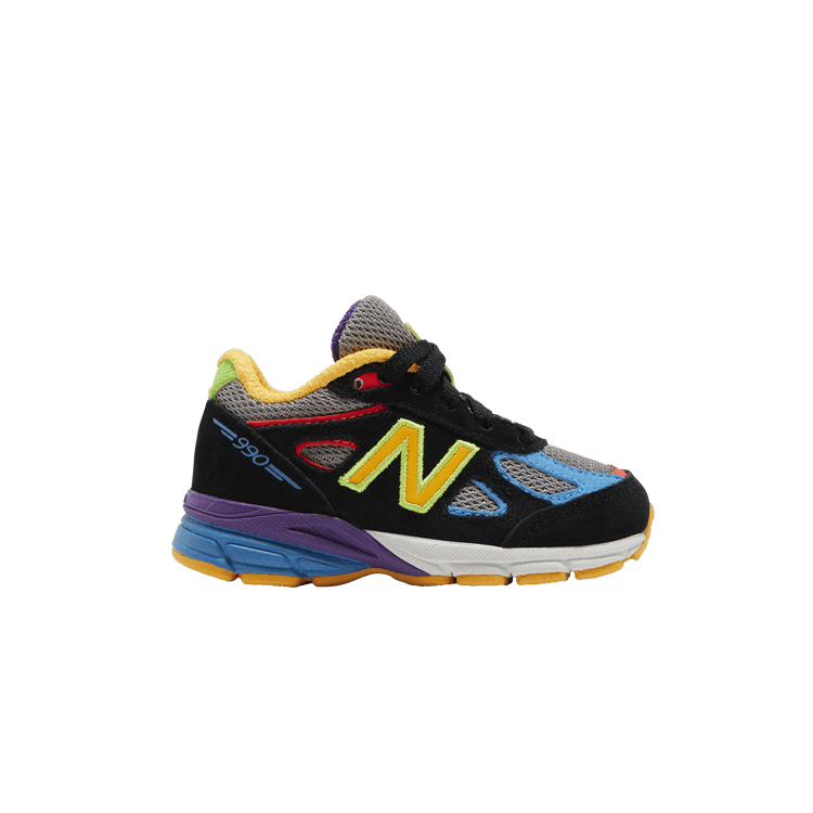 DTLR x New Balance 990v4 Toddler 'Wild Style 2.0' — Black