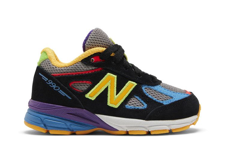 DTLR x New Balance 990v4 Toddler 'Wild Style 2.0' — Black