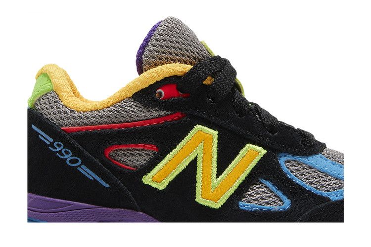DTLR x New Balance 990v4 Toddler 'Wild Style 2.0' — Black