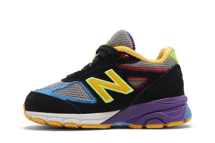 DTLR x New Balance 990v4 Toddler 'Wild Style 2.0' — Black