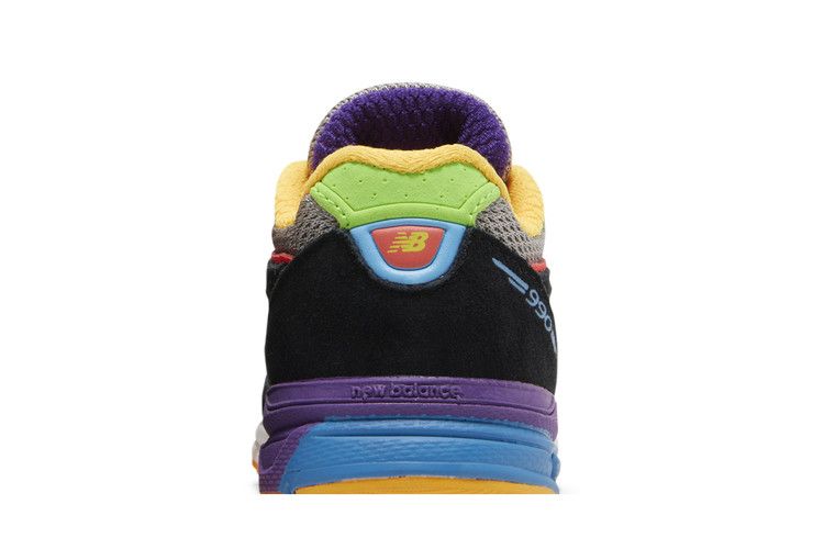 DTLR x New Balance 990v4 Toddler 'Wild Style 2.0' — Black