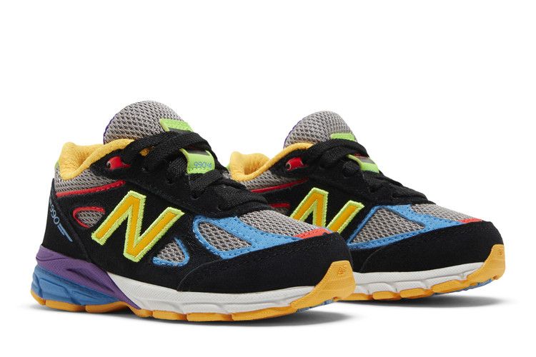 DTLR x New Balance 990v4 Toddler 'Wild Style 2.0' — Black