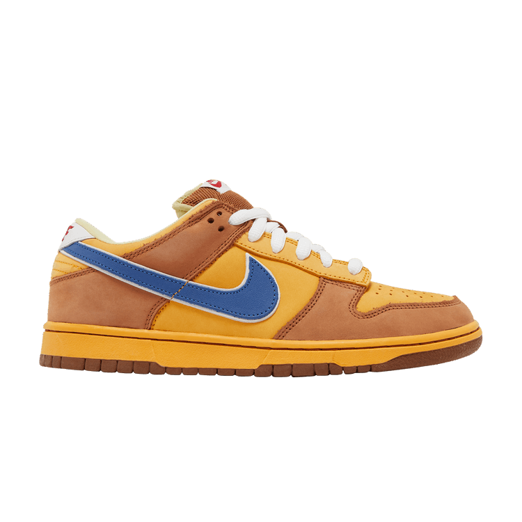 Nike Dunk Low SB Premium 'Newcastle Brown Ale' — Gold/Atantic Blue